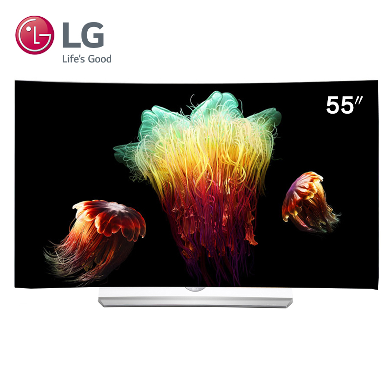 LG彩电55EG9200-CA 55英寸 OLED4K曲面电视 3D智能