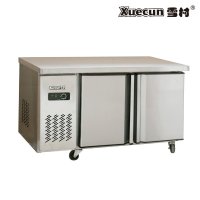 雪村(Xuecun)PLR-18N2 1.8米玻璃门 全冷藏工作台 卧式冷柜 商用厨房保鲜柜 商用冷柜 冰柜