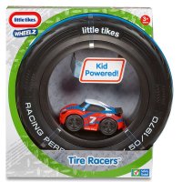 Littletiikes小泰克儿童玩具遥控汽车赛车 旋转翻滚带轮胎跑道-赛车