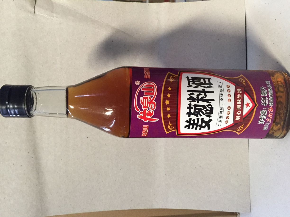 龙泉山姜葱料酒420ml