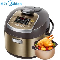 美的(Midea) 13PSS506A 智能调压韩式方煲 电压力锅5L