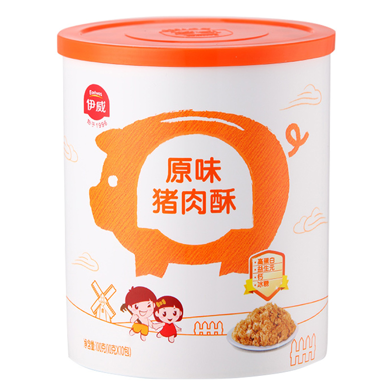 [苏宁自营]伊威(EASTWES)原味猪肉酥100g 营养肉酥
