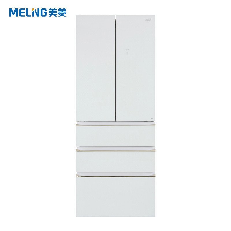 美菱(MELING)BCD-370WUP9B 370升多门冰箱 一级节能 风冷无霜 (白色)