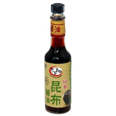 台湾原产不是卖面180天儿童昆布酱油55ml