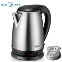 美的（Midea）W15S08A3b 全钢进口温控器大功率1.5L电热水壶 不锈钢