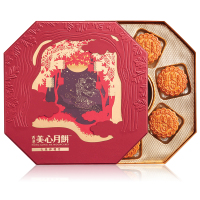 香港美心七星伴明月月饼礼盒 1350克/盒中秋礼盒七星伴月 配礼品袋