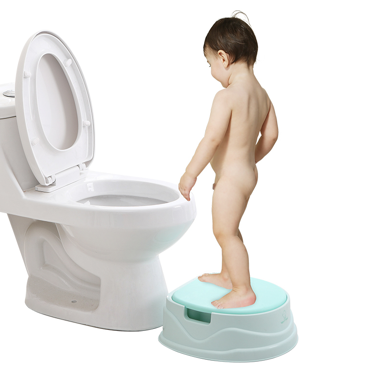 宝贝时代大号(babyyuga)BH-109 凯乐坐便器 清新绿带抽屉加厚PP6个月以上宝宝坐便器宝宝便盆