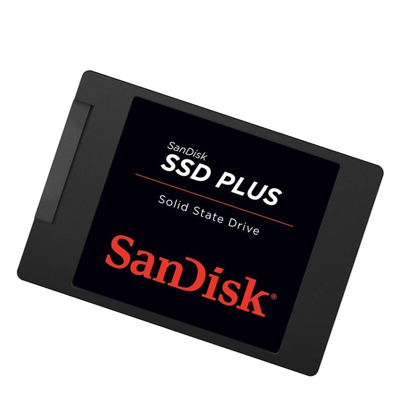 闪迪(SanDisk) 加强版 120GB SATA接口 台式组装机笔记本电脑SSD固态硬盘高清大图