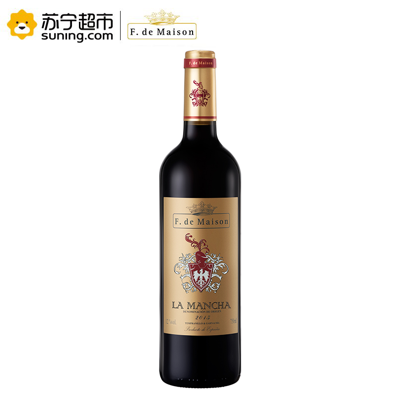 西班牙原瓶进口美圣世家紫罗兰骑士干红葡萄酒750ml*6