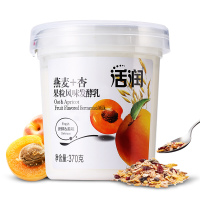 新希望（天香）塑料杯活润燕麦杏果粒风味酸牛奶370g