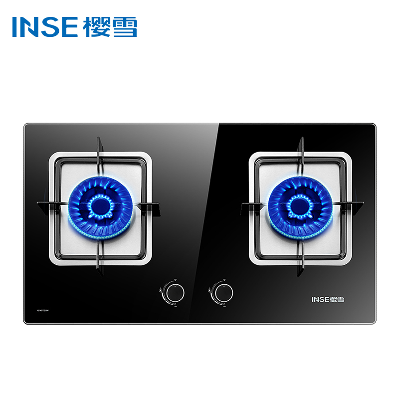 樱雪(INSE) 嵌入式 保洁炉头 燃气灶具JZY-Q1407(B)W (液化气20Y)