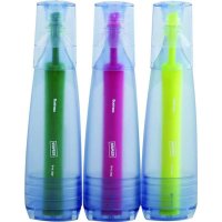 史泰博 B-HL1002 环保系列笔(2橙2黄2绿) 6支/盒 斧头