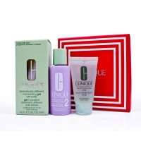 Clinique 倩碧三部(步)曲组合套装无油黄油125ml+2号水60ml+液体洁面皂30ml