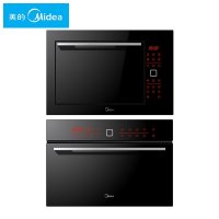 美的魅影系列嵌入式微波炉电蒸炉 TG025QMY-NAH+TPN26MMY-SAL
