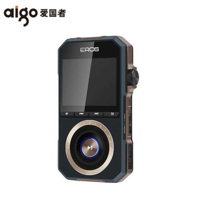 爱国者(aigo)EROS H06PLUS HiFi无损音乐DSD硬解便携MP3播放器 黑色