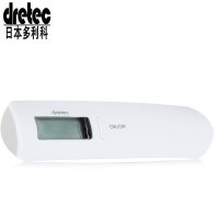日本多利科（dretec）手提秤弹簧秤 高精度称重电子秤 便携式行李秤 家用弹簧秤 行李秤LS-101WT 白色