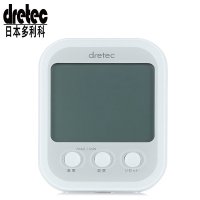 日本多利科(dretec)电子温湿度计 高精度温度计湿度计 室内婴儿家用温度计O-251WT 蓝色