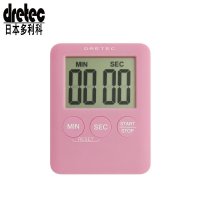 日本多利科（dretec）定时器迷你倒计时器大声音提醒器家用精准计时器 厨房倒计时定时钟T-307PK 粉色