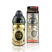 CHUCHU啾啾 可爱妈妈宽口PPSU奶瓶160ml(皇冠)1214505