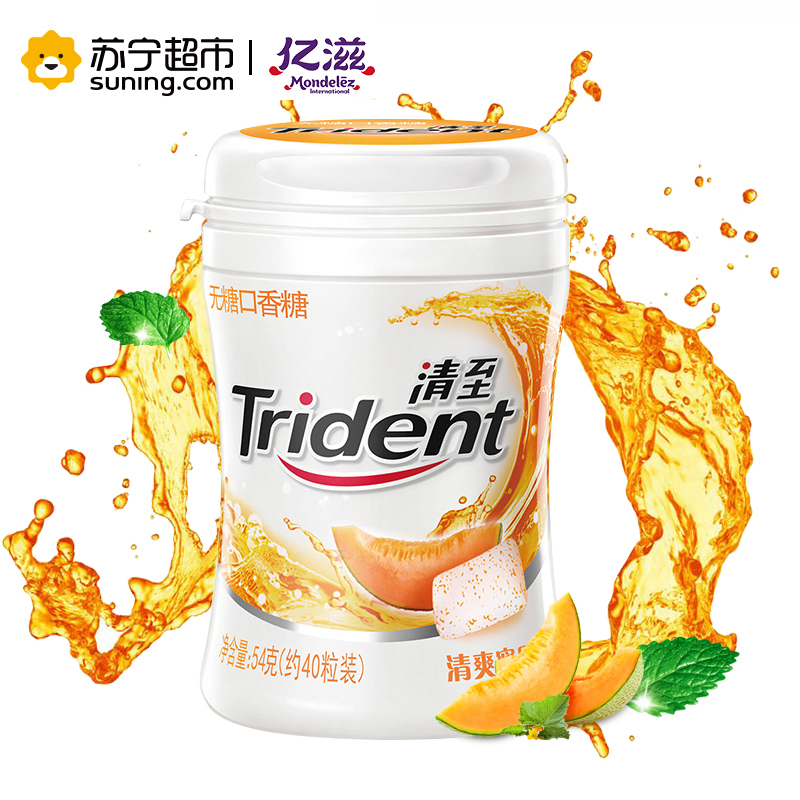 清至 无糖口香糖（清爽蜜瓜味）54g/40粒