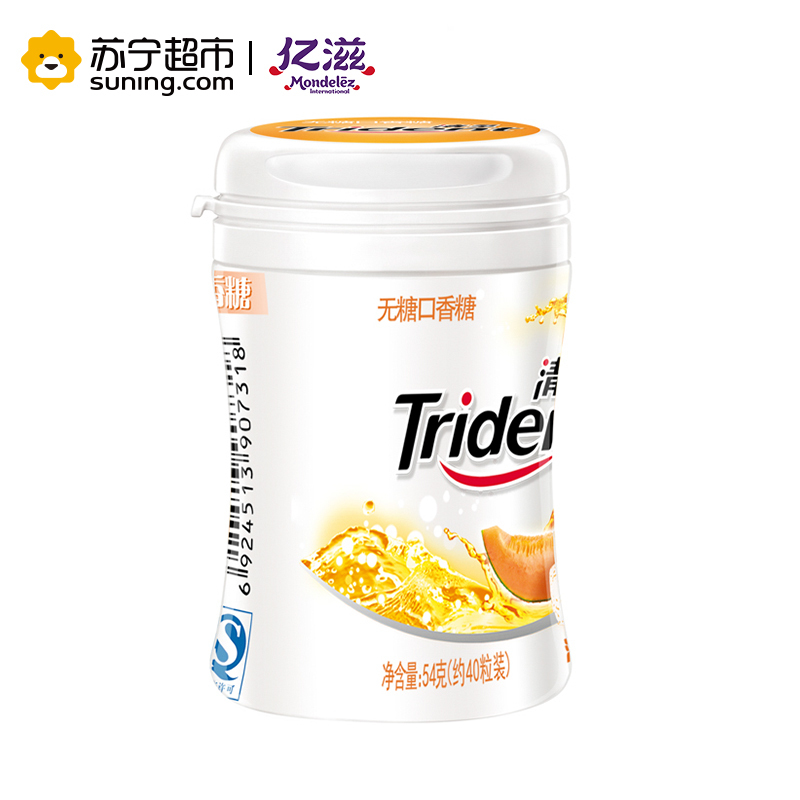 清至 无糖口香糖（清爽蜜瓜味）54g/40粒
