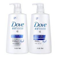 多芬深度损伤理护洗发乳700ml+多芬深度损伤理护润发精华素700ml