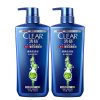 清扬男士去屑洗发露清爽控油型750ml*2