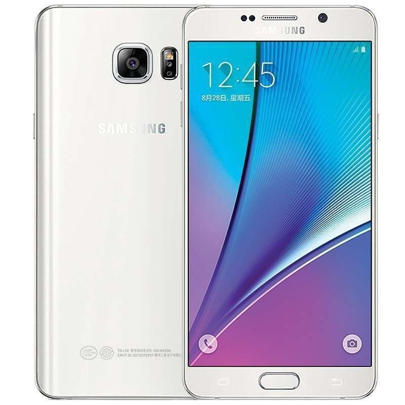 [领券减300,到手价2699]三星 Galaxy Note5(N9200)32G版 雪晶白 全网通4G手机 双卡双待