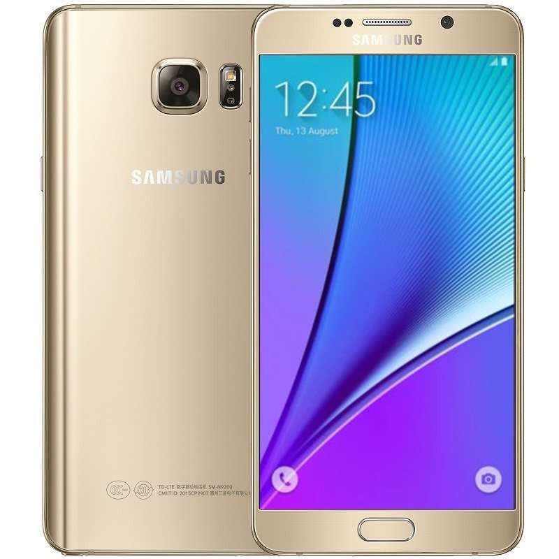 [领券减300,到手价2699]三星 Galaxy Note5(N9200)32G版 铂光金 全网通4G手机 双卡双待图片