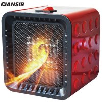 安仕(ANSIR)家用小太阳取暖器迷你暖风机电暖器电暖气节能省电烤火炉ASN-75
