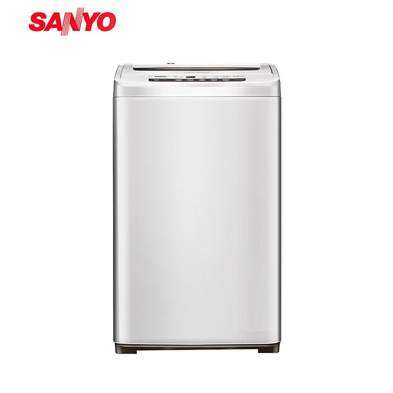 三洋(SANYO)XQB70-S750Z 7公斤 全自动 波轮洗衣机(亮灰色)