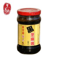 崔字牌黑芝麻酱纯黑芝麻酱300g火锅调料蘸料麻汁无添加剂