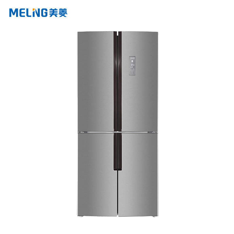 美菱(MEILING) 430升多门冰箱 风冷无霜 变频静音BCD-430WP9CK(银灰)