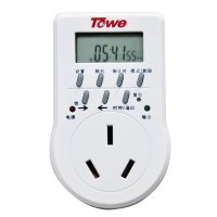 TOWE 同为 16A大功率专用电子定时器插座/转换器 7天24小时循环