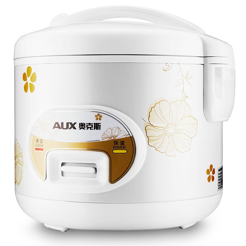 奥克斯(AUX)电饭煲CFXB40-10 大容量电饭煲 不粘内胆家用4L电饭煲/电饭锅 带蒸笼