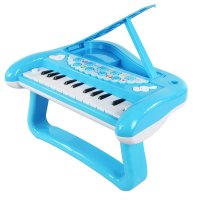 YIER益儿益 多功能小钢琴 儿童益智玩具 999-4 蓝色