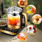 现代(HYUNDAI) BD-YS1808养生壶 煎药壶 煮茶壶 花茶壶 分体式加厚玻璃养生壶黑金款
