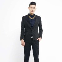 贝纳·川113315009秋装新款休闲西服 男小西服 男 修身男装休闲西装外套