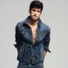 PLAYBOYJEANS 13AWPB03M001 男装时尚水洗牛仔夹克