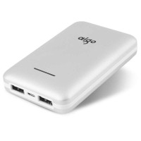 爱国者(aigo) S310000毫安 聚合物电芯 便携迷你 移动电源/充电宝 银色