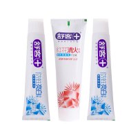 舒客(Saky)红花清火120g+防蛀牙膏120g*2