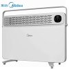[手机远程遥控]美的(Midea) NDK22-16CRW 欧式快热炉 取暖器 智能WiFi控制速热防水电暖器家用省电节