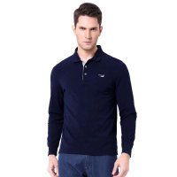 香港鳄鱼恤男装BA55109男士长袖T恤