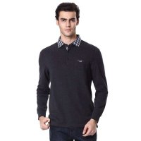 香港鳄鱼恤男装BA55559男士长袖T恤