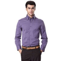 鳄鱼恤男装AW34516男士休闲长袖衬衫