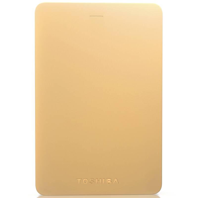 [赠硬盘包]东芝(TOSHIBA)Alumy系列2T 移动硬盘 2.5英寸USB3.0 尊贵金