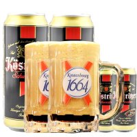 卡力特 德国 啤酒原装进口啤酒 凯立特 黑啤500ml*4罐装啤酒