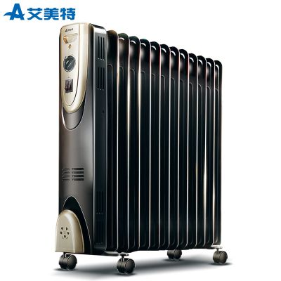 艾美特(Airmate)取暖器HU1307-W 13片电热油汀 家用 节能 烤火炉 电暖器 电暖气