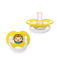 优优马骝(YoYoMonkey) 安抚奶嘴 MS270 黄色 阶段1