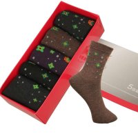 恒源祥袜子2015秋冬女士保暖袜子 低比例羊毛袜 保暖女袜 加厚女袜 商务休闲中筒 522173女款